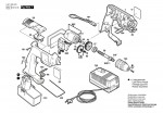 Bosch 0 601 938 556 Gbm 12 Ves-2 Cordless Drill 12 V / Eu Spare Parts